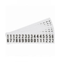Takie same cyfry i litery na jednej karcie do stosowania w pomieszczeniach (800szt.), NL-W75-LC