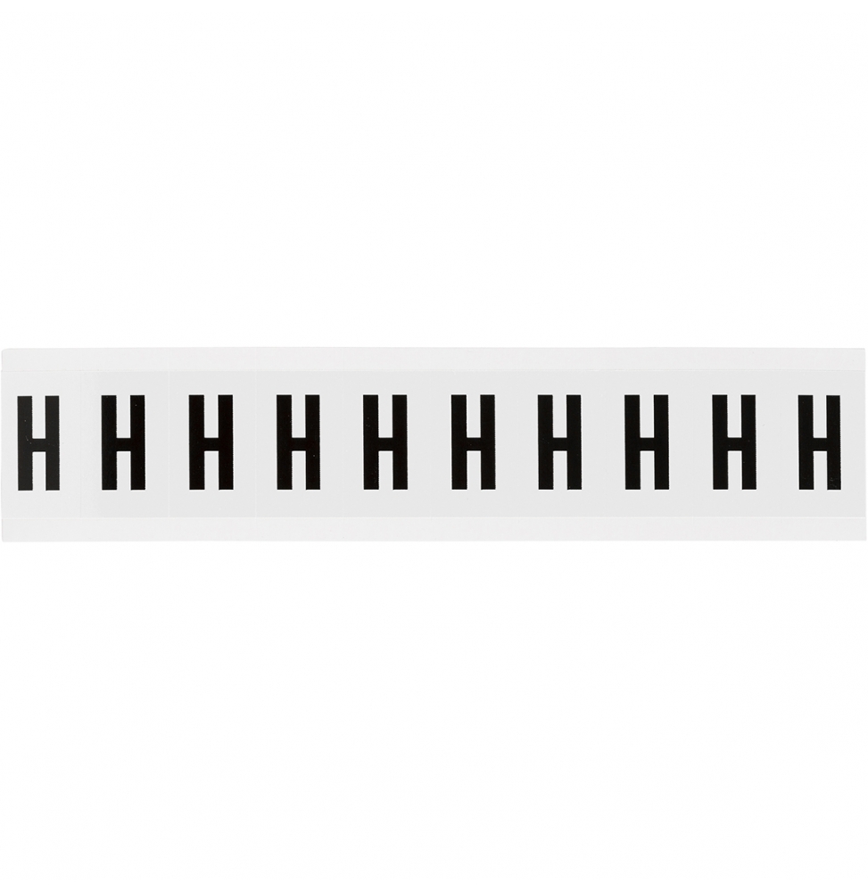 Takie same cyfry i litery na jednej karcie do stosowania w pomieszczeniach (250szt.), NL-W15-H
