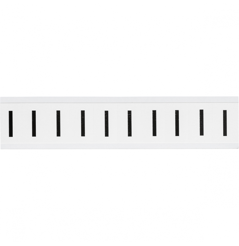 Takie same cyfry i litery na jednej karcie do stosowania w pomieszczeniach (250szt.), NL-W15-I