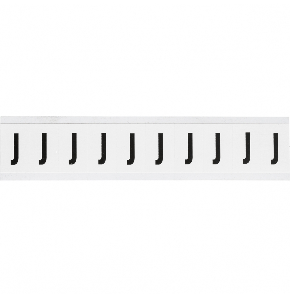 Takie same cyfry i litery na jednej karcie do stosowania w pomieszczeniach (250szt.), NL-W15-J