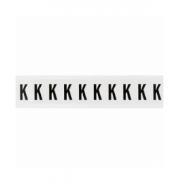 Takie same cyfry i litery na jednej karcie do stosowania w pomieszczeniach (250szt.), NL-W15-K