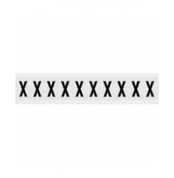 Takie same cyfry i litery na jednej karcie do stosowania w pomieszczeniach (250szt.), NL-W15-X
