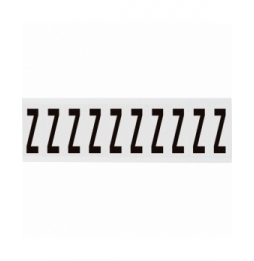 Takie same cyfry i litery na jednej karcie do stosowania w pomieszczeniach (250szt.), NL-W225-Z