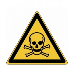 Znak bezpieczeństwa ISO – Ostrzeżenie przed materiałem toksycznym, W/W016/NT/TW-TRI315-1