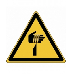 Znak bezpieczeństwa ISO – Uwaga, ostre elementy, W/W022/NT/TWM-TRI200-1