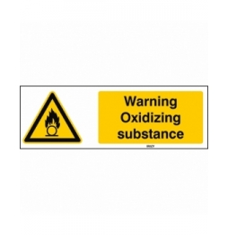 Znak bezpieczeństwa ISO – Ostrzeżenie przed substancjami o właściwościach utl…, W/W028/EN263/TWM-297X105-1