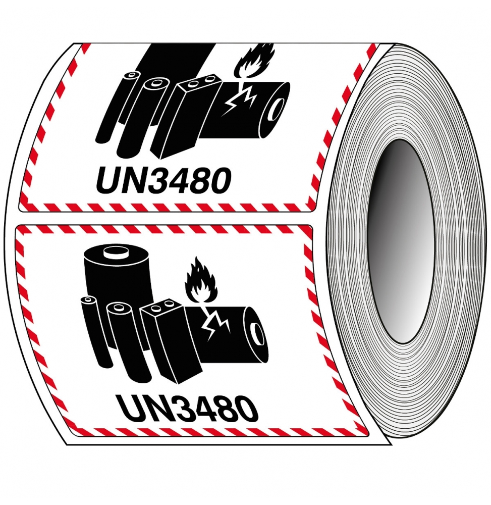 Etykiety na opakowania (1000szt.), T/ADM-LBM-UN-105X74-1000 -custom