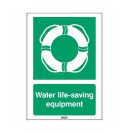 Znak bezpieczeństwa ISO – Wyposażenie ratunkowe, E/E061/EN414/ALU-148X210-1