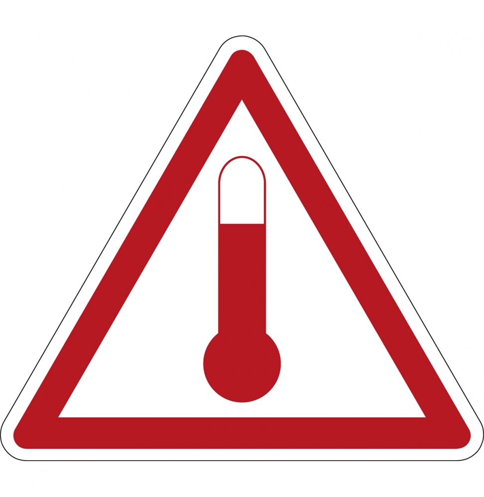 Znak w transporcie morskim – IMDG-HT – Wysoka temperatura, IMDG-HT-TRI 250-B7541