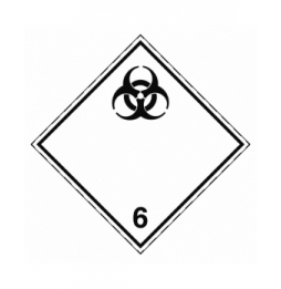 Znak transportowy – ADR 6.2 – Substancja zakaźna, ADR 6.2-297X297-B7541