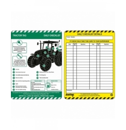 Dniowa checklista dla traktora (10szt.), ENT-GB-ETSI-TRC-10