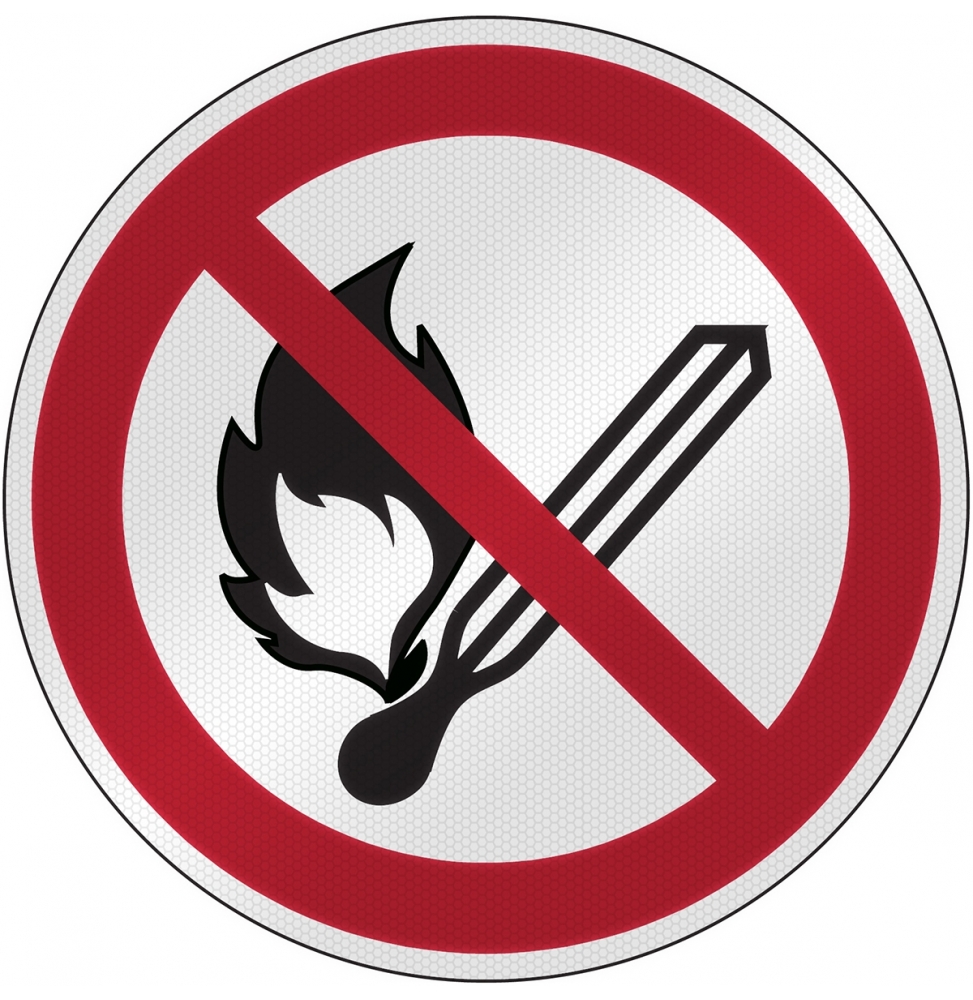 Zakaz używania otwartego ognia ogień, zakaz używania otwartych źródeł zapłonu…, P/P003/NT/RFL-DIA395-1