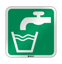 Znak bezpieczeństwa ISO - Woda zdatna do picia, E/E015/NT/RFL-390x390-1