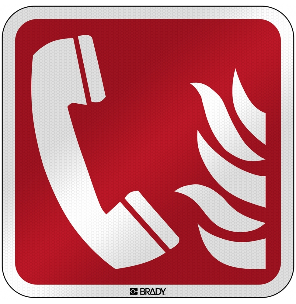 Znak bezpieczeństwa ISO - Telefon bezpieczeństwa, F/F006/NT/RFL-390x390-1