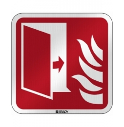 Znak bezpieczeństwa ISO - Drzwi przeciwpożarowe, F/F007/NT/RFL-390x390-1