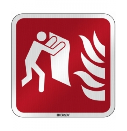 Znak bezpieczeństwa ISO - Koc przeciwpożarowy, F/F016/NT/RFL-390x390-1