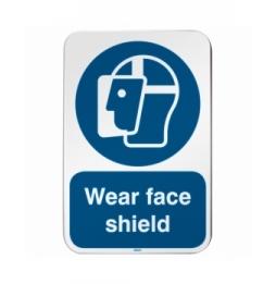Znak bezpieczeństwa ISO – Nakaz stosowania ochrony twarzy, M/M013/EN274/RLFBD-400X600-1