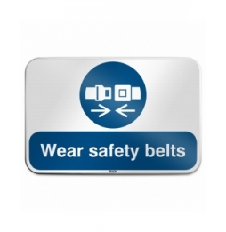 Znak bezpieczeństwa ISO – Nakaz stosowania pasów bezpieczeństwa, M/M020/EN283/RLFBD-600X400-1