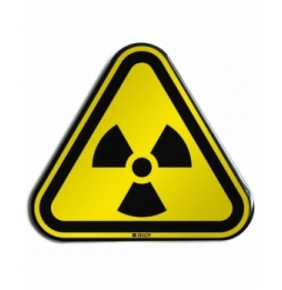Znak bezpieczeństwa ISO – Ostrzeżenie przed materiałem radioaktywnym lub prom…, W/W003/NT/RFLBD-TRI400-1