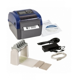 Stacjonarna drukarka etykiet BBP12 300 dpi - EU z obcinakiem i odwijakiem oraz Brady Workstation LAB Suite BBP12-EU-U-C-LABS