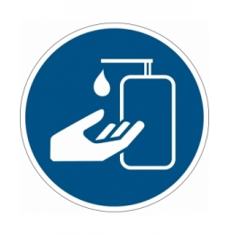 Znak bezpieczeństwa – Środek do dezynfekcji rąk, M/PIC905/NT/PE-DIA100-1