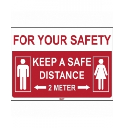 Znak bezpieczeństwa – Dbaj o swoje bezpieczeństwo: utrzymuj bezpieczną odległ…, I/PIC924/EN551/PE-371x262-1
