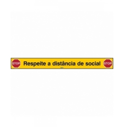 Utrzymuj odległość, SOCIAL DISTANCE-800X80MM-PT