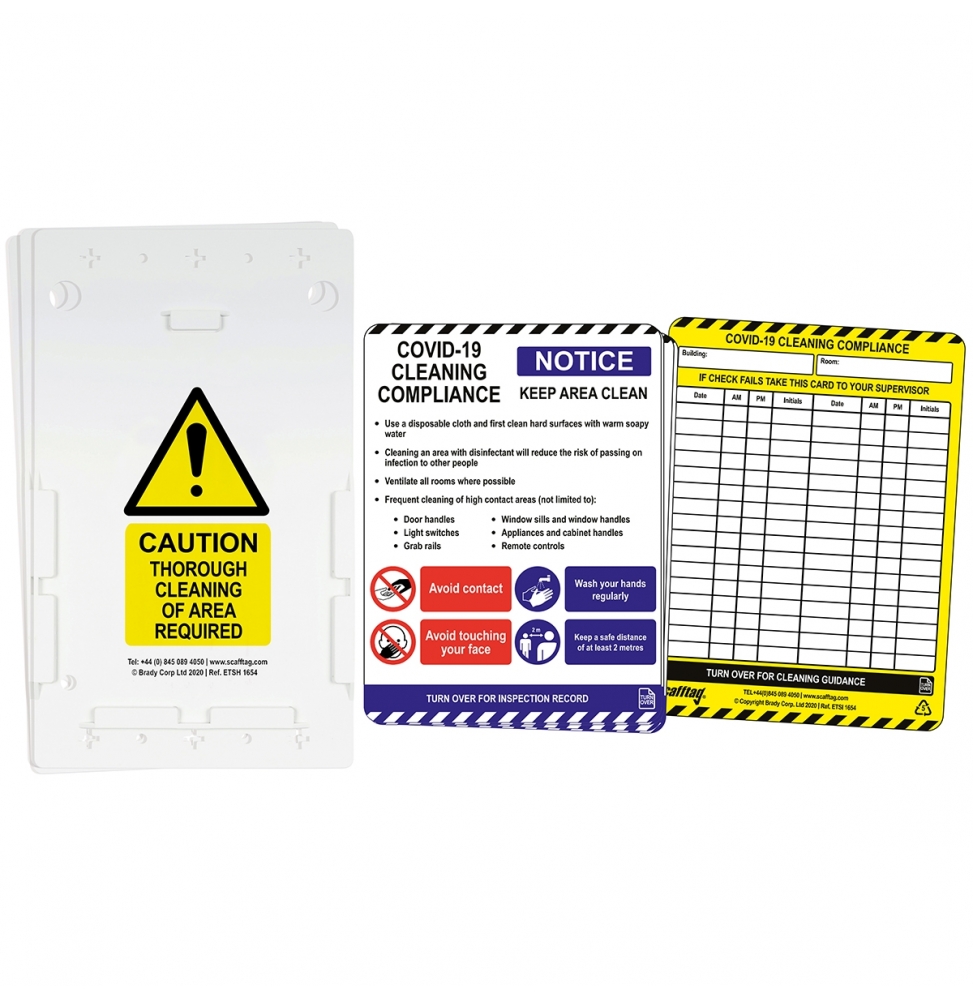 Zestawy COVID-19 Cleaning Compliance (3szt.), COV-GB-ETI-1654-3 Kits