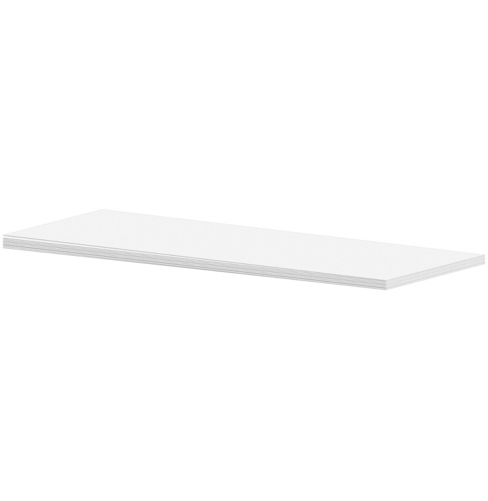 Biały sztywny panel PCW Globalmark (10szt.), 100X330 MM