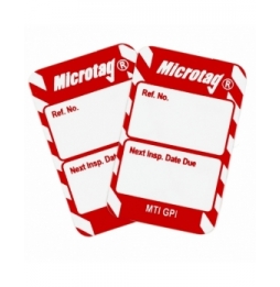 Wkładka do zawieszek Microtag, MIC-MTI-GPI-RD-20