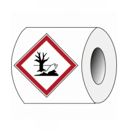 Symbol GHS – Zagrożenie dla środowiska wodnego (250szt.), PIC 1806-50*50-B7541-RLL-C