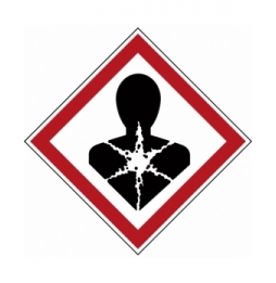 Symbol GHS – GHS08 – Zagrożenie dla układu oddechowego (96szt.), MINI PIC1807-10X10-GHS08/96