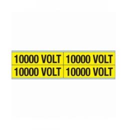 Znaczniki kanałów i napięcia – 10 000 V (100szt.), VOLTAGE MARKERS CV 10000 VOLT B