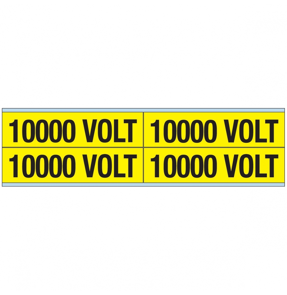 Znaczniki kanałów i napięcia – 10 000 V (100szt.), VOLTAGE MARKERS CV 10000 VOLT B