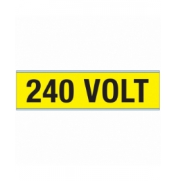 Znaczniki kanałów i napięcia – 240 V (25szt.), VOLTAGE MARKERS CV 240 VOLT A