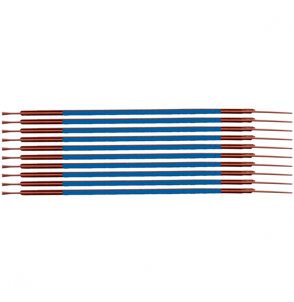 Znaczniki przewodów Clip Sleeve (300szt.), SCN-03-BLUE