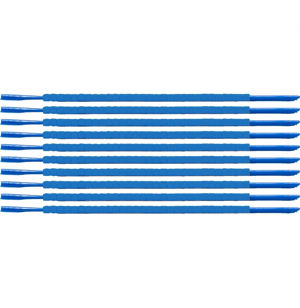 Znaczniki przewodów Clip Sleeve (300szt.), SCN-07-BLUE