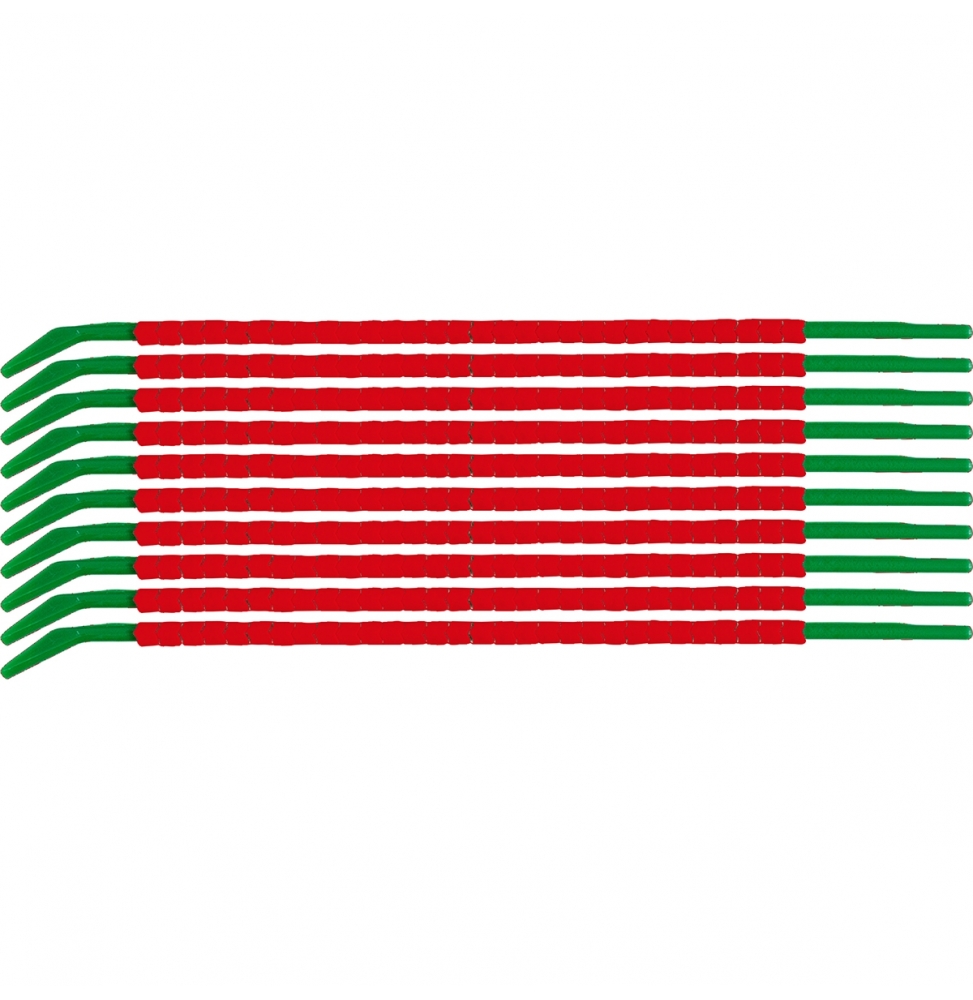 Znaczniki przewodów Clip Sleeve (300szt.), SCN-09-RED