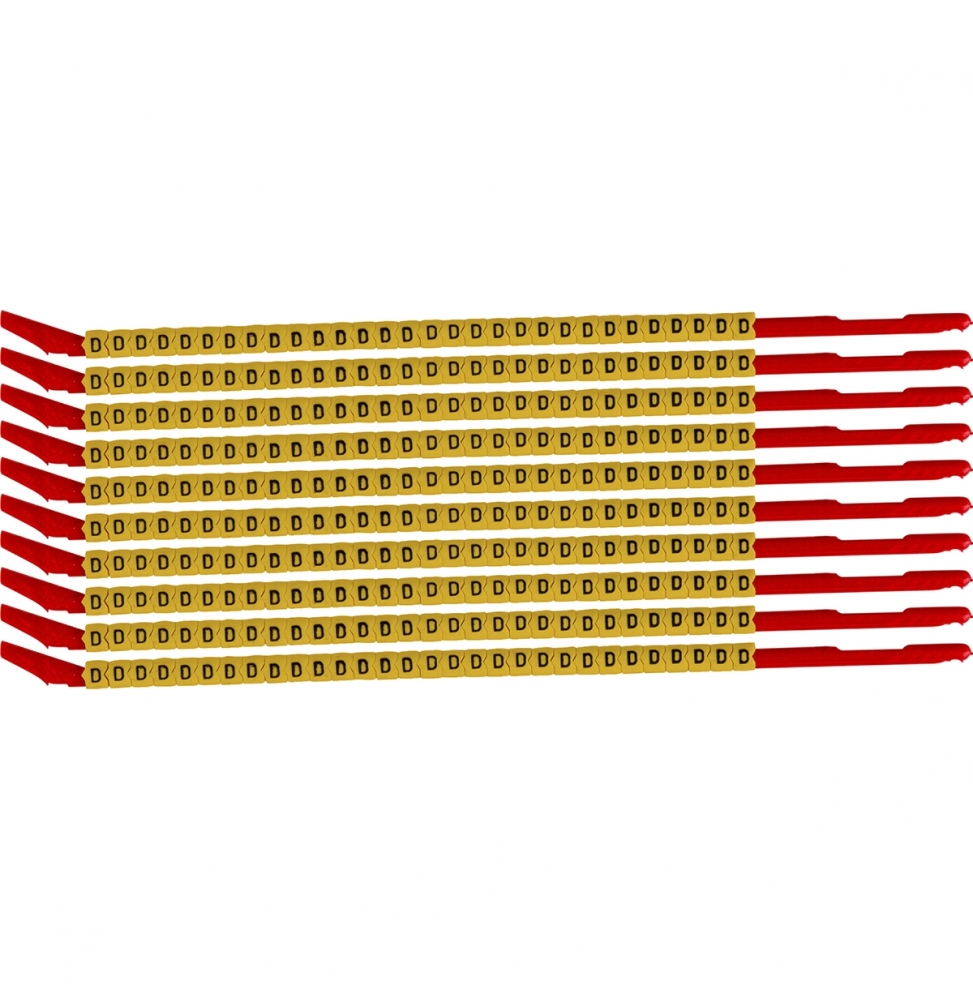 Znaczniki przewodów Clip Sleeve (300szt.), SCNG-10-D