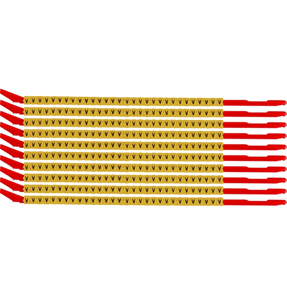 Znaczniki przewodów Clip Sleeve (300szt.), SCNG-10-V