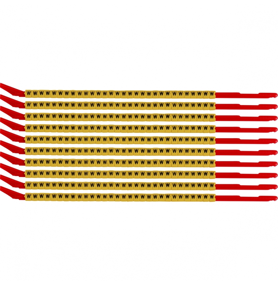 Znaczniki przewodów Clip Sleeve (300szt.), SCNG-10-W