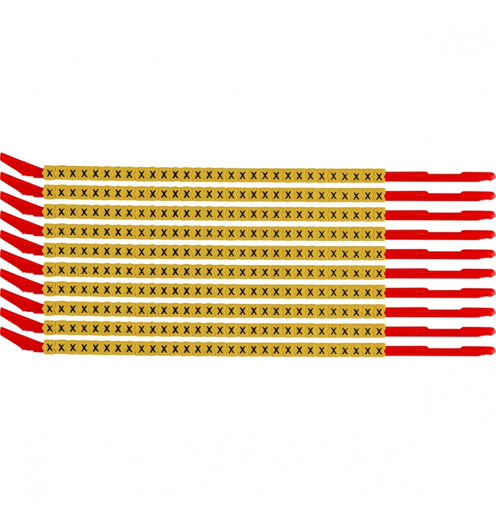 Znaczniki przewodów Clip Sleeve (300szt.), SCNG-10-X