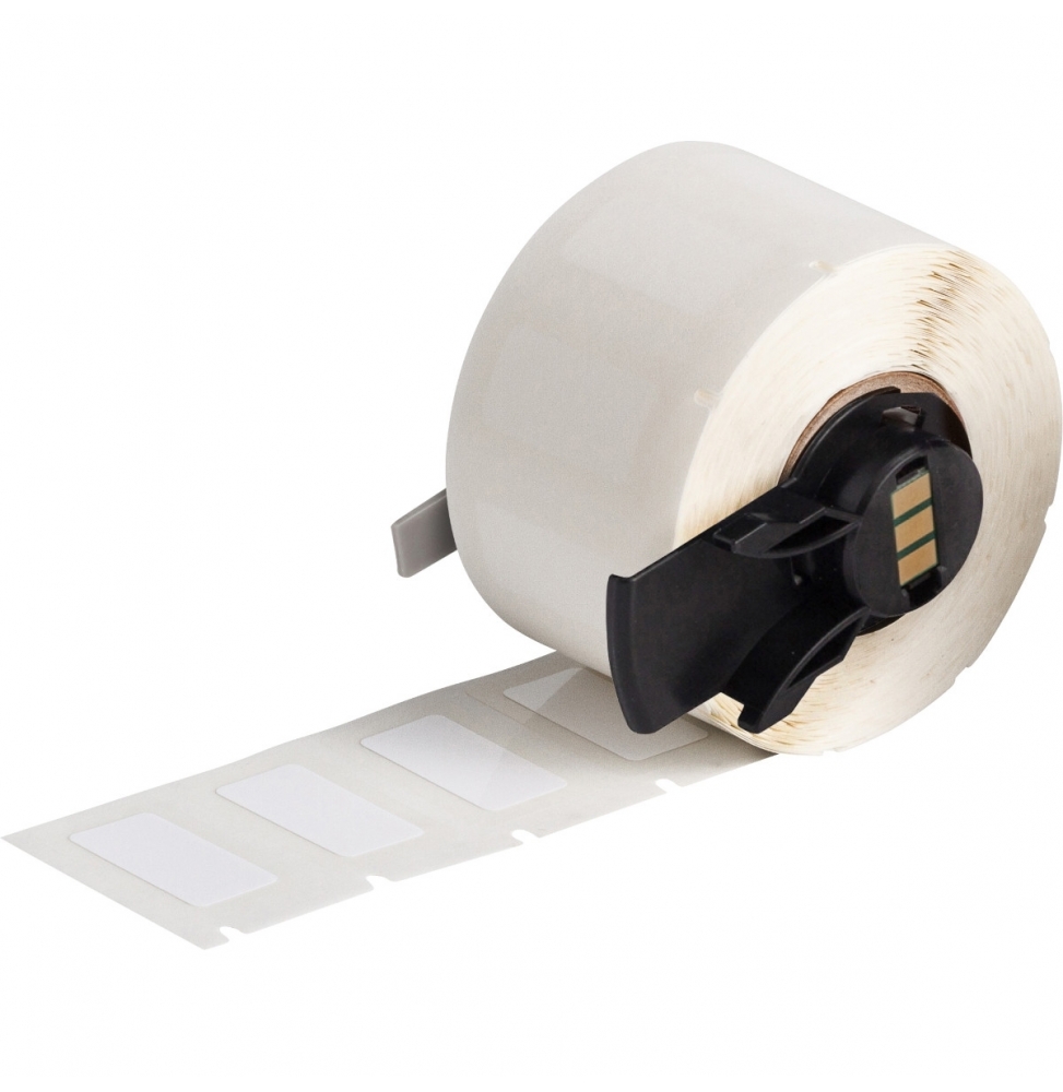 Etykiety papierowe białe M6-17-424-PSL wym. 25.40 mm x 12.70 mm, 500 szt.