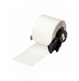 Etykiety z tkaniny nylonowej białe M6-29-499 wym. 12.70 mm x 38.10 mm, 500 szt.
