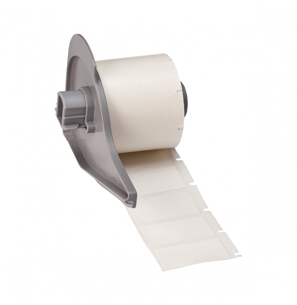 Etykiety z tkaniny nylonowej białe M7-30-499 wym. 19.05 mm x 38.10 mm, 250 szt.