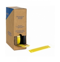 Przywieszki do kabli poliolefinowe żółte BM-15x75-348-YL wym. 15.00 mm x 75.00 mm, 250 szt.