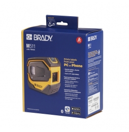 Drukarka etykiet M511 z pakietem oprogramowania Brady Workstation PWID Suite - EMEA, M511-EU-UK-PWID