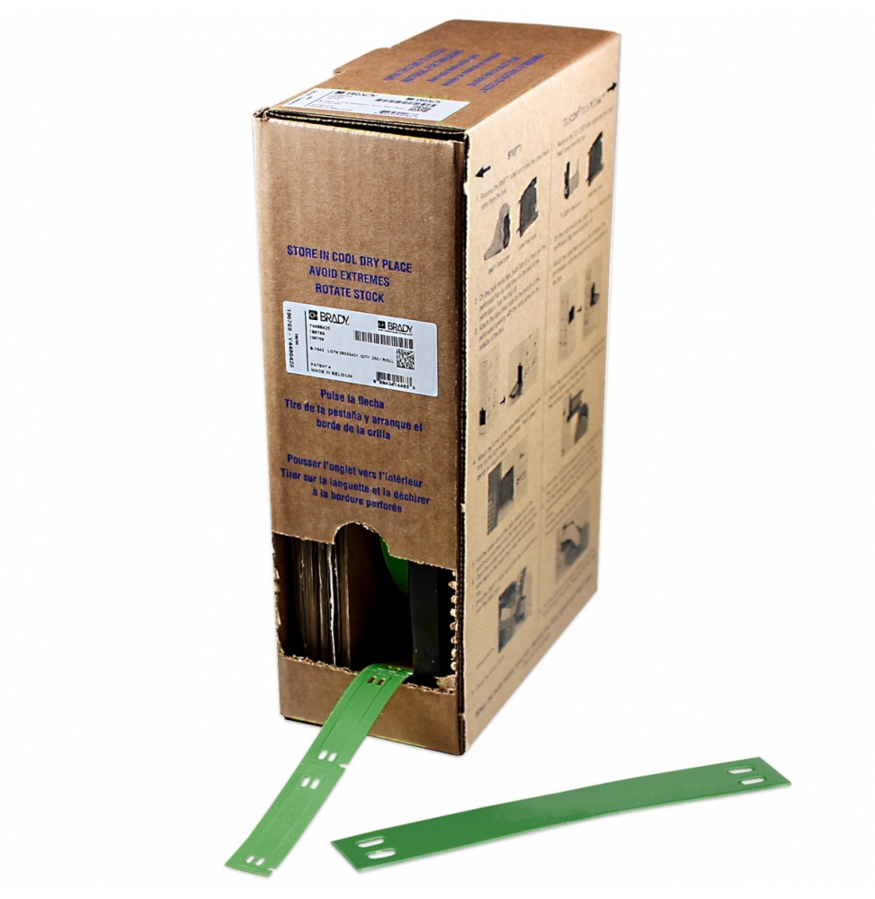 Przywieszki kablowe B-7643 bez podklejki do drukarki M710