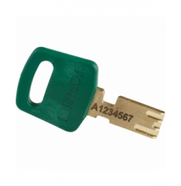 Kłódki SafeKey – nylonowa, NYL-GRN-38ST-KD, zielone