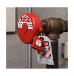 Kłódki SafeKey – nylonowa, NYL-YLW-38PL-KD, żółte